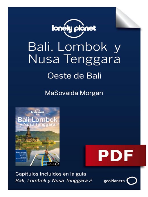 Title details for Bali, Lombok y Nusa Tenggara 2_8. Oeste de Bali by MaSovaida Morgan - Wait list